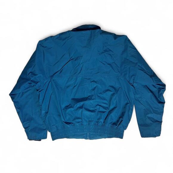Cabela’s 80s Vintage Blue Goretex Shell Fleece Lined Bomber Jacket Large - Picture 6 of 8